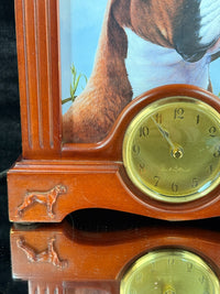 Thumbnail for Vtg Boxer Dog Wood Desk Clock & Picture Frame Pet Themed Mantel Decor see pics.15