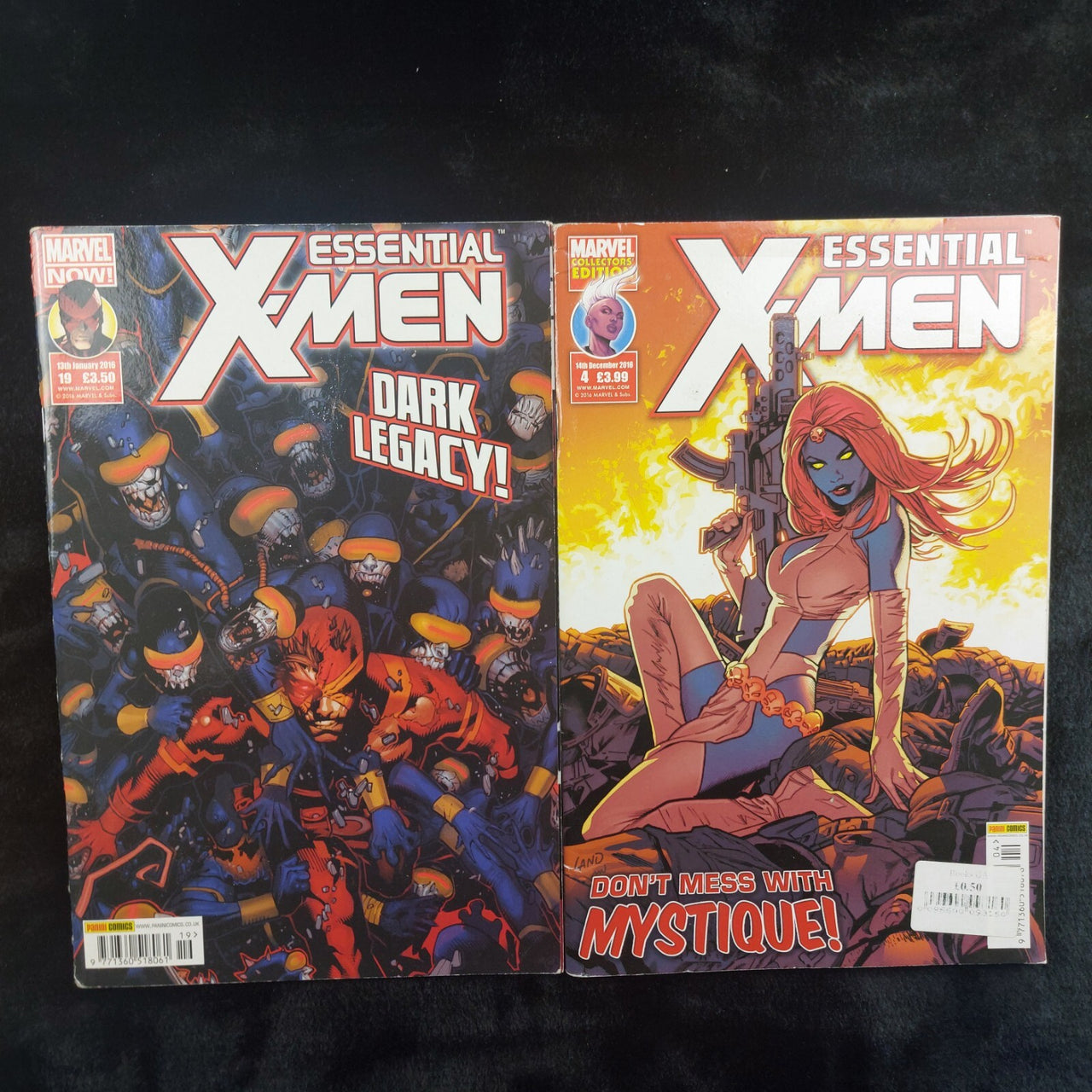 Marvel Essential X-Men Comic Book Set of 7 (2015-2016) - Good Condition Vintage.1