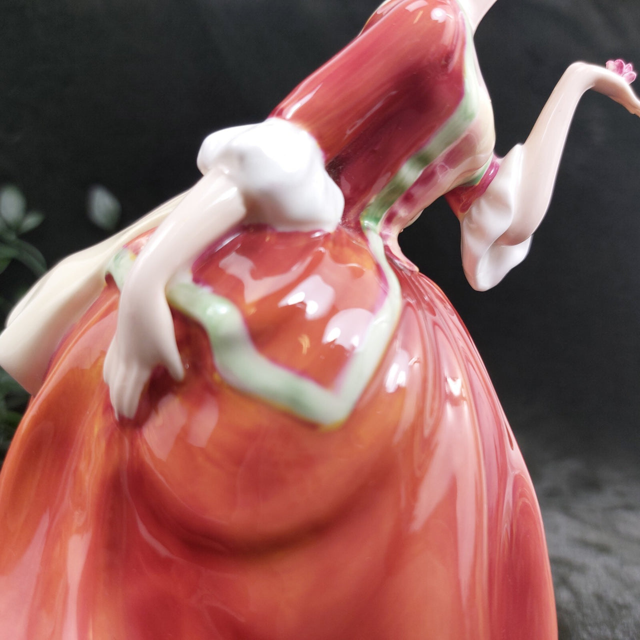 Doulton Royal Porcelain victorian lady Figurine Flower of Love signed 11