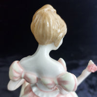 Thumbnail for Royal Doulton Good Gift of Love Figurine decor 8.5in Pink White 491g 1993 Nada 7