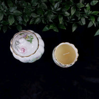 Thumbnail for Aynsley porcelain Wild Tudor 2 set of Lidded Jar & Candle Holder Bone China Made4