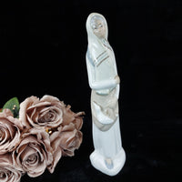 Thumbnail for Porcelanas Penatal Figurine Woman with Goose from Segovia, Spain bookcase figure0