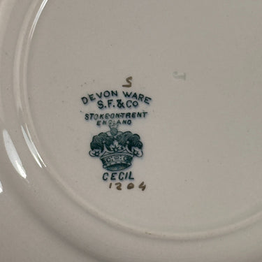 Lot of 4 Antique/Vintage Devon Ware (S. F. & Co.) 