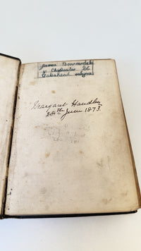 Thumbnail for Holy Miniature Bible Leather Bound British & Foreign Bible Society Antique 18728