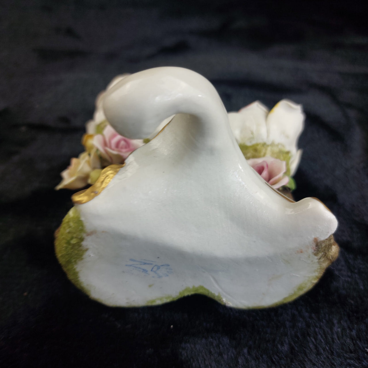 Beautiful Capodimonte gift decor Double Candle Holder 4.5in Porcelain see pics10
