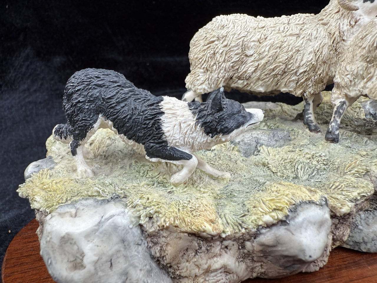 Border Fine Arts Limited Edition Sheepdog and Shepherd Figurine11