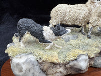 Thumbnail for Border Fine Arts Limited Edition Sheepdog and Shepherd Figurine11