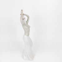 Thumbnail for Possibly Antique Dancing Lady Figurine Porcelain Dancer Elegant Rare Vintage 11