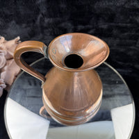 Thumbnail for Reproduction Antique British Pint Measure Copper Marks Verification jug Vintage23
