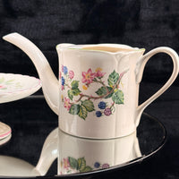 Thumbnail for Hammersley Floral Mini Watering Can & Burleigh Pedestal Cake Stand Porcelain Set11