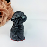 Thumbnail for Welsh Kingmaker Coal Figurine Dog – Handcrafted in Wales with United Kingdom7