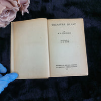 Thumbnail for Treasure Island R.L. Stevenson Macmillan – 1942 Illustrated by H.M. Brock HC  7