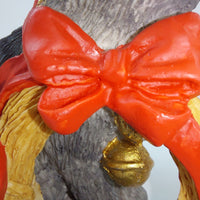 Thumbnail for Tom Rubel Silver Deer Christmas Cat Figurine -Festive Collectible Holiday Decor7