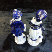 Thumbnail for Style Dresden Figurine Pair 8.5