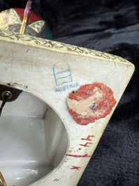 Thumbnail for Antique 19th Century Royal Vienna Urn Lamp Romantic Scene Gold Accents Large18