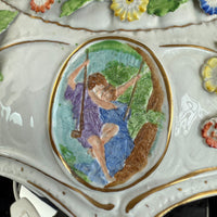 Thumbnail for Antique Hand-Painted Royal KPM Bavaria Porcelain Table Lamp with Floral decor11