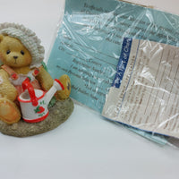 Thumbnail for Cherished Teddies Ella Love Grows 156329 Watering Can Bear Boxed 1995 kids decor4