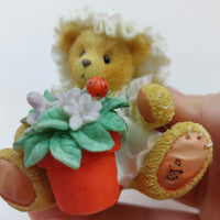 Thumbnail for Cherished Teddies Violet -'Blessings Bloom When You Are Near' Collectible 3