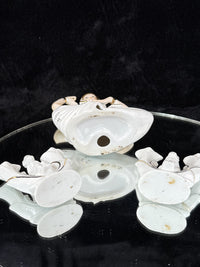 Thumbnail for Vintage Mid-Century Figurine Porcelain Set - Dancer with Two Candle Holders5