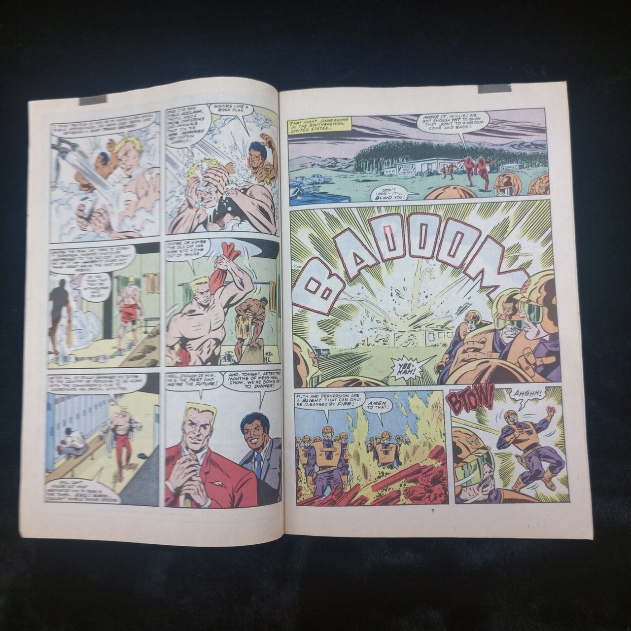Marvel Comics Captain America 1987 #335 Vintage Comic Book3