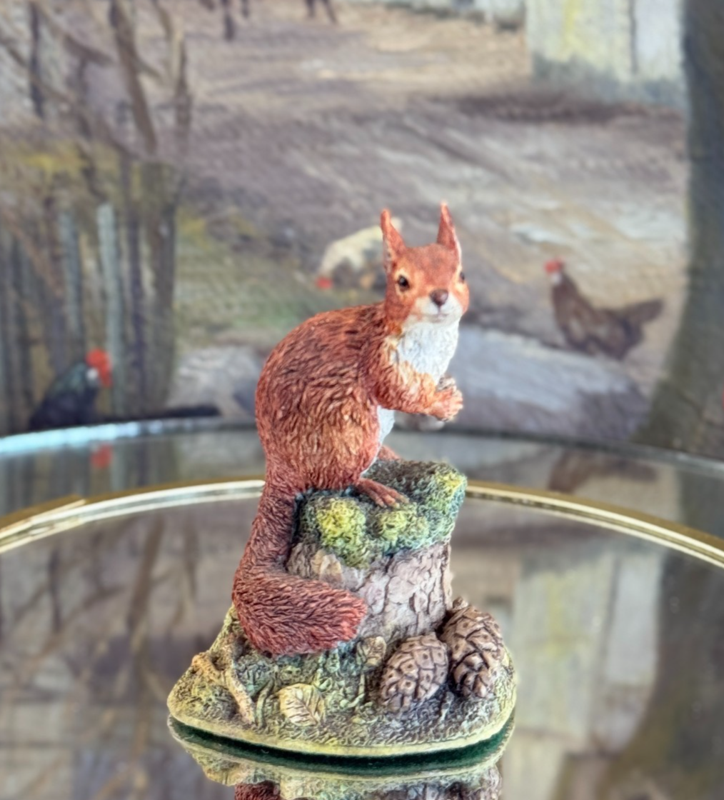 Border Fine Arts 1996 Red Squirrel "Autumn Harvest" B0036 by Ray Ayres Scotland3