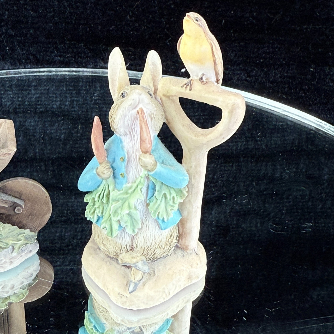 Beatrix Potter Peter Rabbit Figurines FW & Co  BFA Scotland Set of 2 1992 & 199610