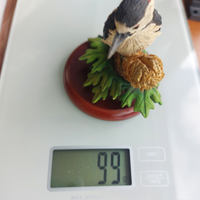Thumbnail for Border Fine Arts Great Spotted Woodpecker A0409 Russell Willis 2000 Figurine dec10