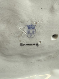 Thumbnail for German Antique Porcelain Figurine: Rococo Couple at Tea by Scheibe-Alsbach 18th22