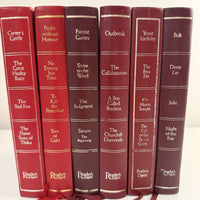 Thumbnail for Reader’s Digest Condensed Books Set x6 1980s 90s Gold Burgundy Hardcover Deco4