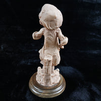 Thumbnail for Giuseppe Armani Singing Boy Figurine  1980s Italian Porcelain library ornoment10