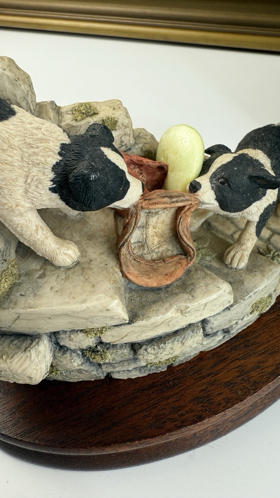 Border Arts Fine James Herriot "Tug o' War" Figurine JH61 - Signed by D. Walton16