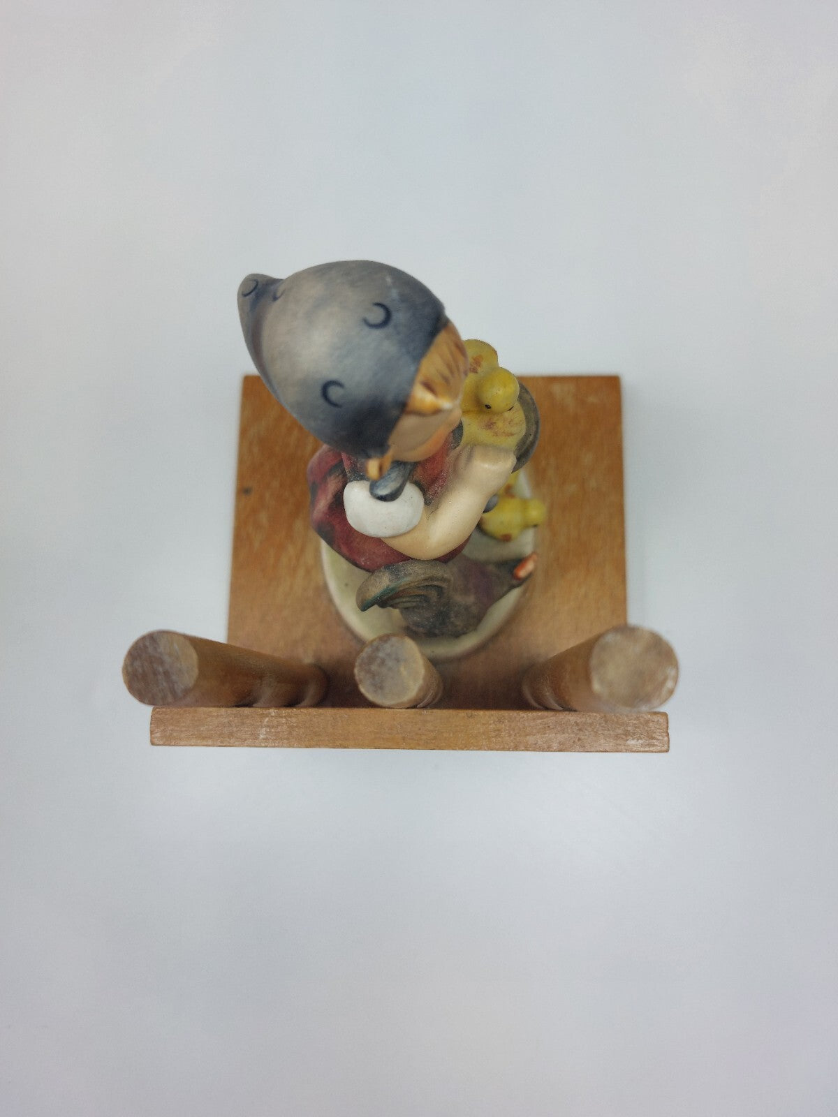Goebel Hummel HUM 250 A&B Bookends Goat Herder & Feeding Time 1960s Figurine dec22