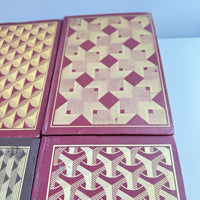 Thumbnail for Reader’s Digest Condensed 1980s Books Set x7 Red Leatherette Bookshelf Deco8