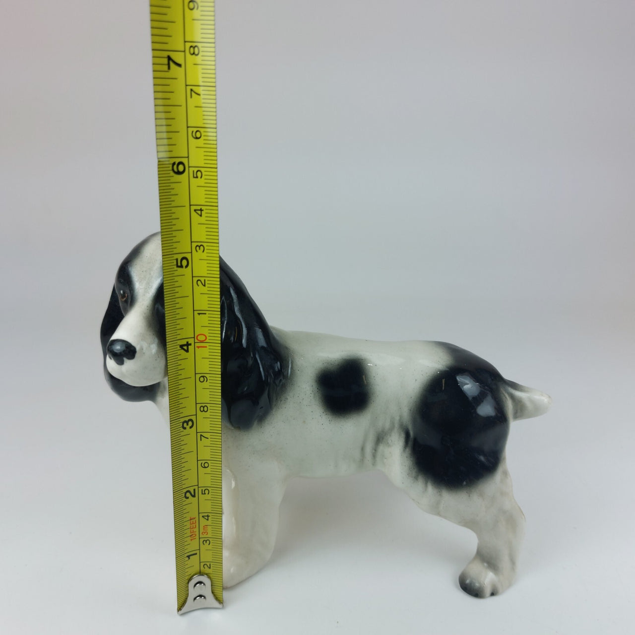 Vintage Wade England Basset Hound Figurine 1970s Ceramic Dog Collectible gift5