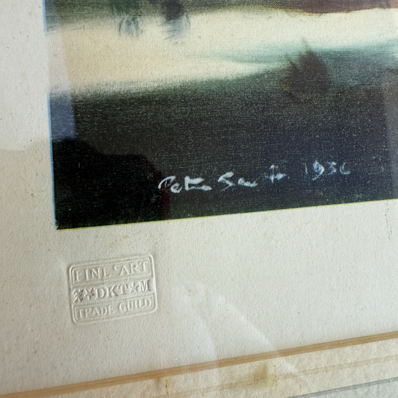 Limited "High Edition Tide and Wild Swans" Signed Proof by Sir Peter Scott 19363