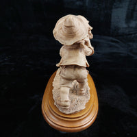 Thumbnail for 1980 Giuseppe Armani kids Figurine - Children with Grapes & Wheat resin decor12