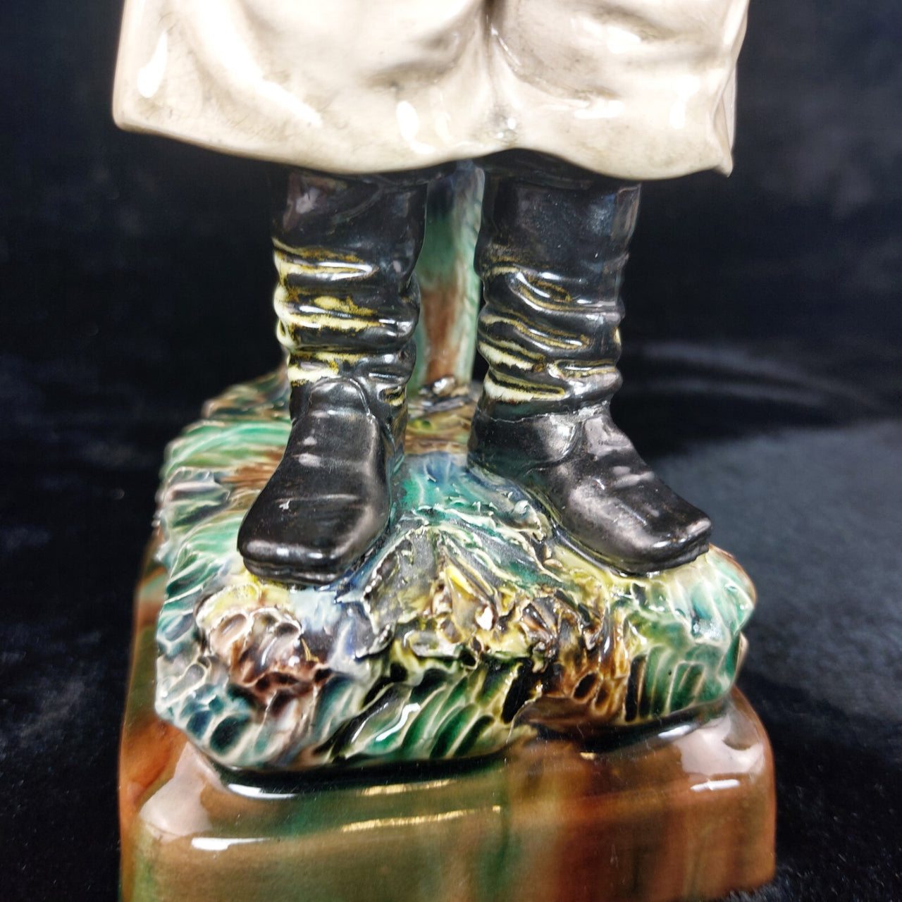 Wittmann & Roth Of London Figure 1900s Of A Fisherman And Children&wife repaired12