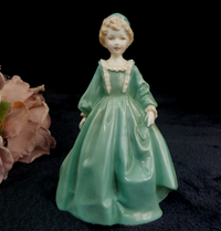 Thumbnail for Royal Worcester Figurine 3081  6.5” Tall. Grandmother’s Dress F.G. Doughty0