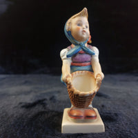 Thumbnail for Goebel Girl Hummel With Basket Tree Scene Figurine W Germany Vintage see the pic2