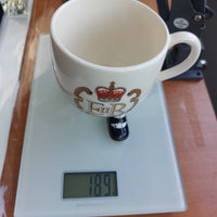 Thumbnail for Carlton Ware Jubilee Queen Mug Cup – Novelty Feet Design England 1952–1977 Pair.10