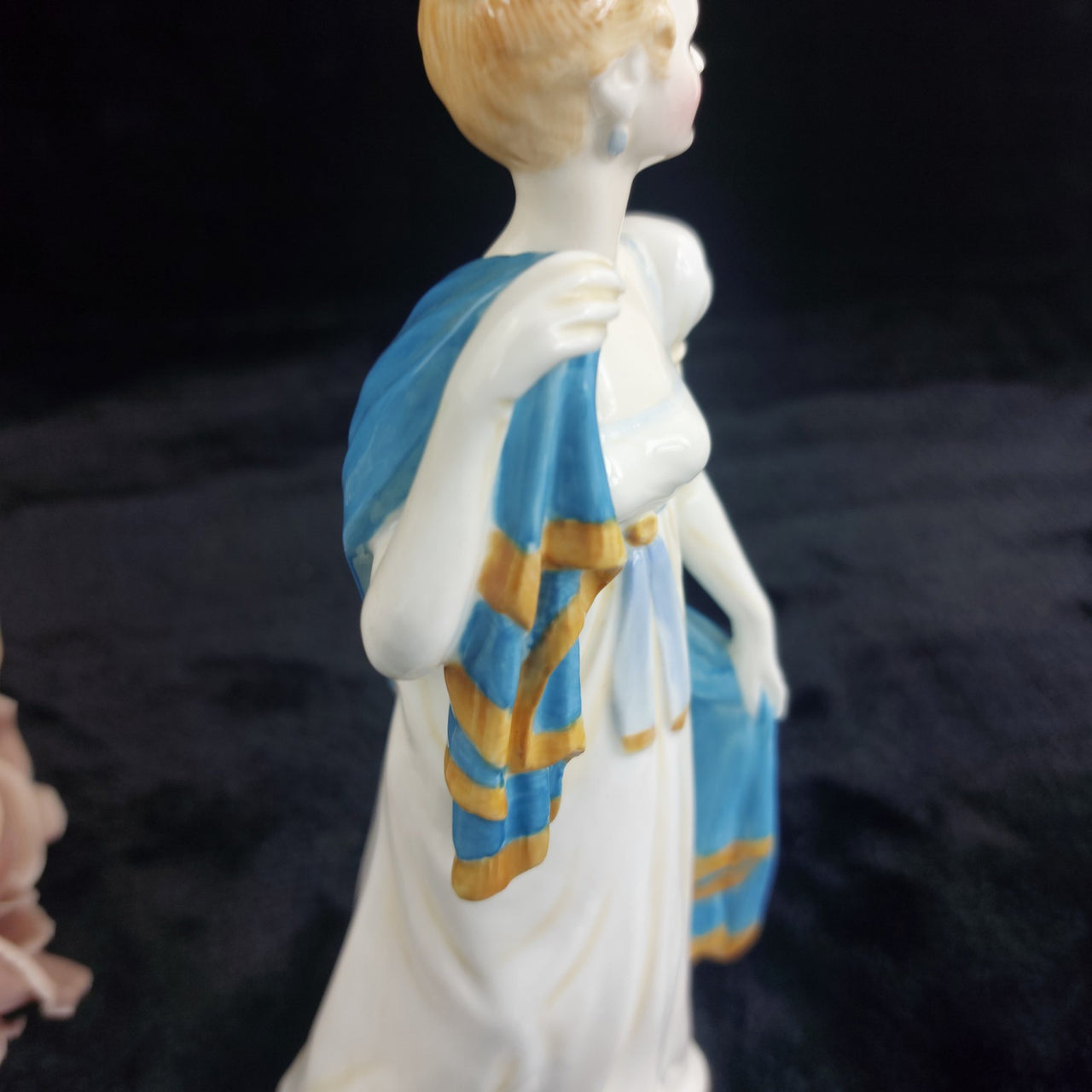 Francesca Art porcelain  1978  Emma FigurineStaffordshire 8.5".6