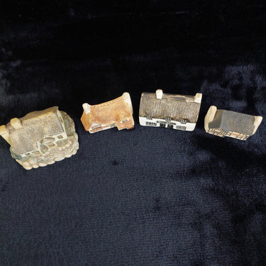 Miniature Pottery Cottage Bundle Tey Terra Crafts Set 4 Miniatures Britain 1