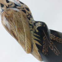 Thumbnail for Hand Carved Buffalo Horn Eagle 6