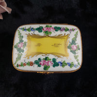 Thumbnail for Limoges France 1920s porcelain width cm 9 x 7 height cm 3.7 jewellery box gift6
