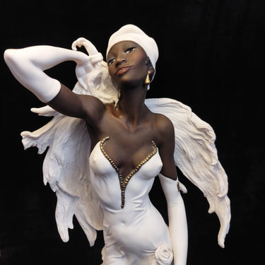 Florence Armani figurine Night Stars Art Deco Stunning Lady Panther luxury gift1
