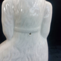 Thumbnail for Staffordshire 19th Century antique porcelain Dog figurine 10.5