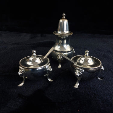 England Silver Plated Condiment Set 4.5