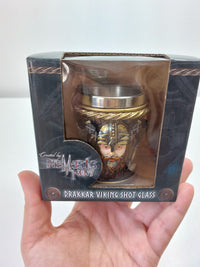 Thumbnail for Nemesis Now Viking Drakkar Shot Glass Resin Steel Insert Painted - 7cm Tall2