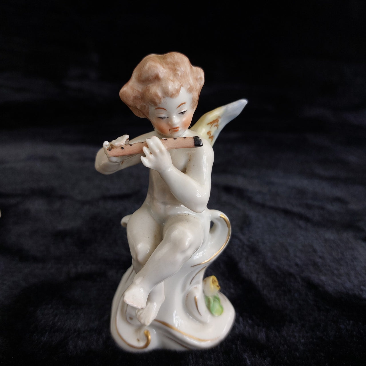 Carl Scheidig Gräfenthal Antique German Porcelain Cherub Musician Figurines Set12