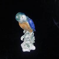 Thumbnail for W.R. Porcelain Germany Parrot Figurine 8